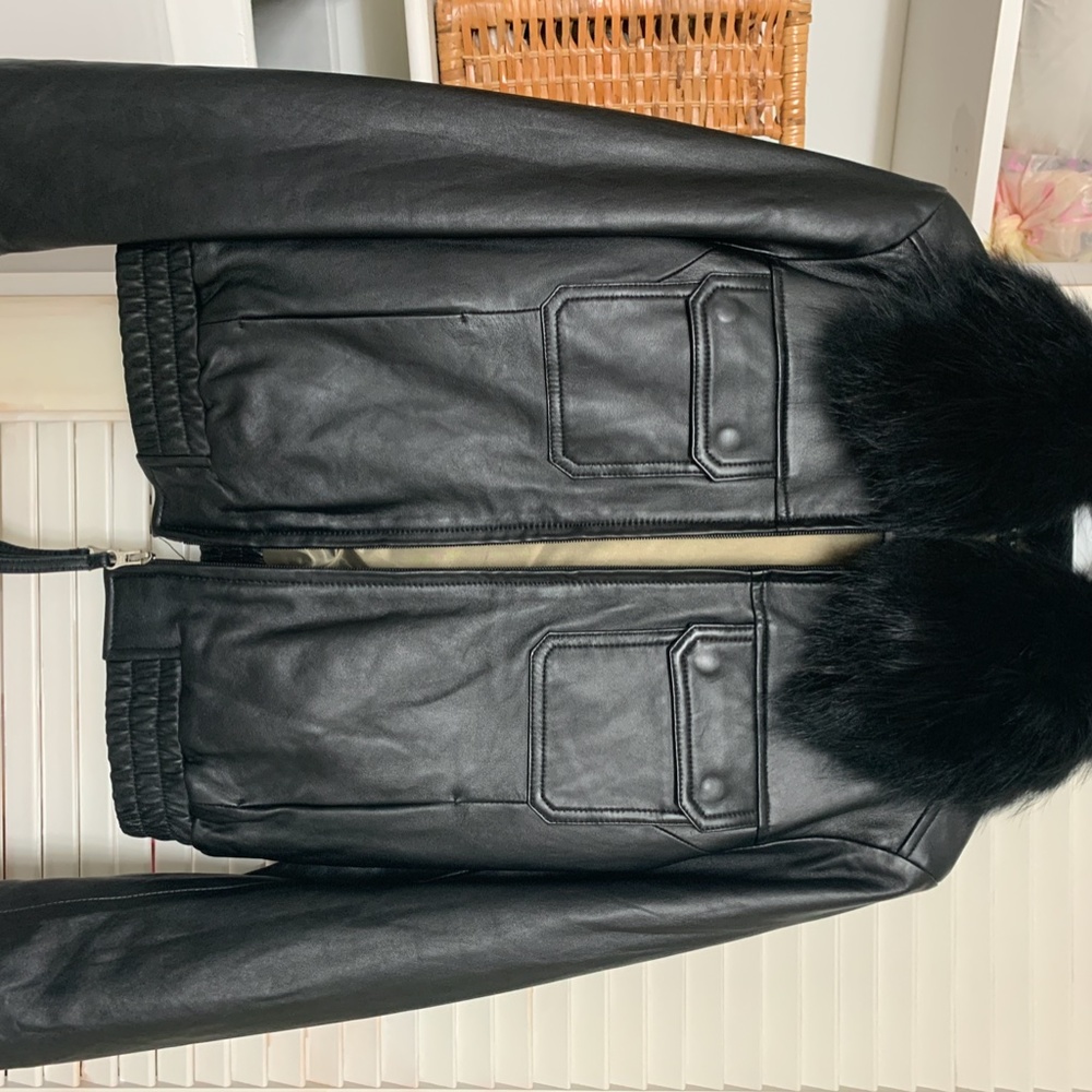Sisley Vintage Leather Jacket